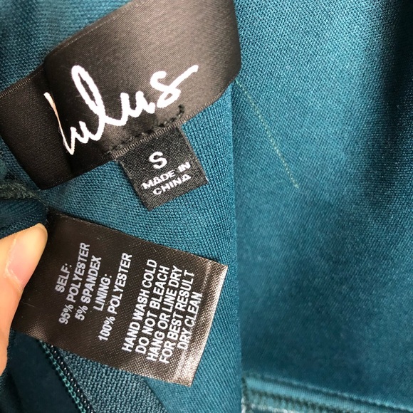 LULU’s Infinite Glory Forest Green Maxi Dr… - Picture 15 of 16